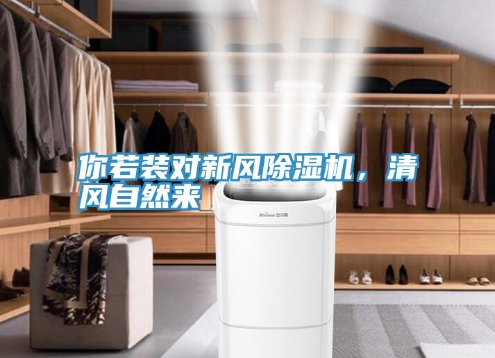 你若裝對(duì)新風(fēng)除濕機(jī)，清風(fēng)自然來(lái)