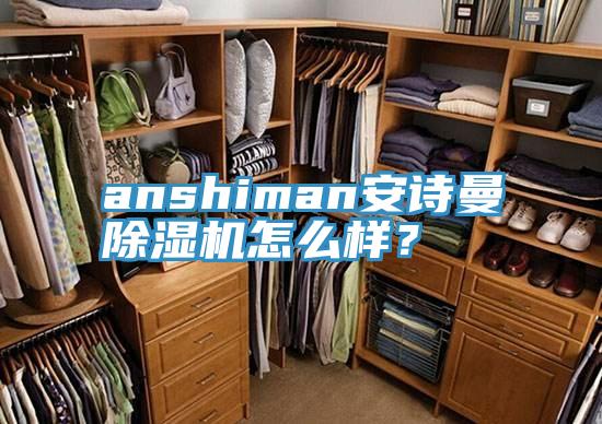anshiman安詩曼除濕機(jī)怎么樣？