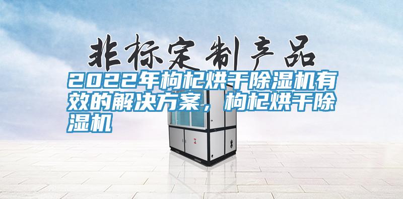2022年枸杞烘干除濕機有效的解決方案，枸杞烘干除濕機