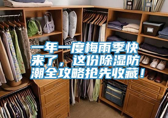 一年一度梅雨季快來(lái)了，這份除濕防潮全攻略搶先收藏！