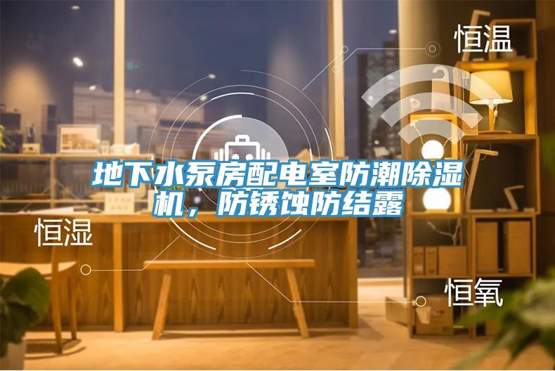 地下水泵房配電室防潮除濕機，防銹蝕防結(jié)露