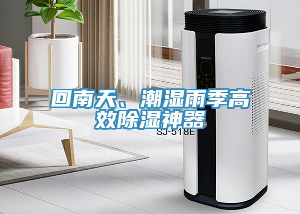 回南天、潮濕雨季高效除濕神器