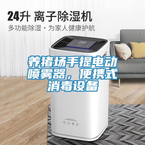 養(yǎng)豬場手提電動(dòng)噴霧器，便攜式消毒設(shè)備