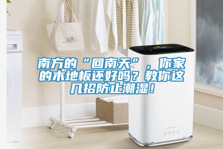 南方的“回南天”，你家的木地板還好嗎？教你這幾招防止潮濕！