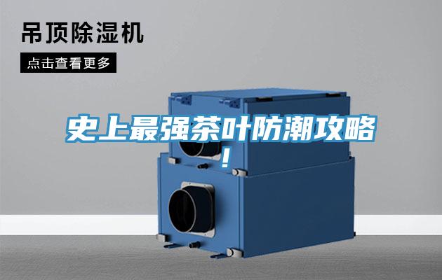 史上最強(qiáng)茶葉防潮攻略！