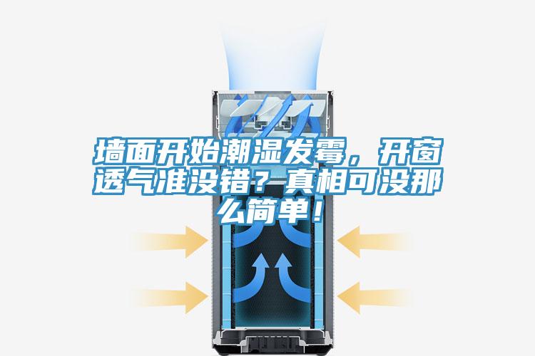 墻面開始潮濕發(fā)霉，開窗透氣準沒錯？真相可沒那么簡單！