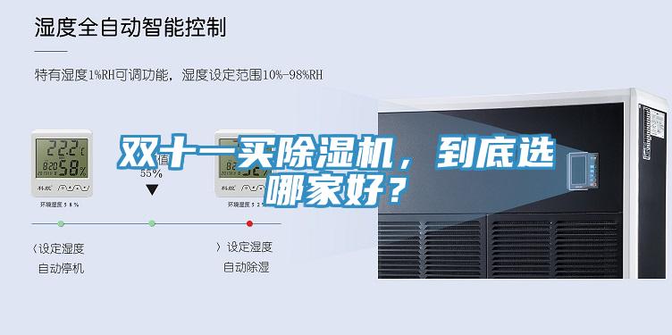 雙十一買除濕機(jī)，到底選哪家好？
