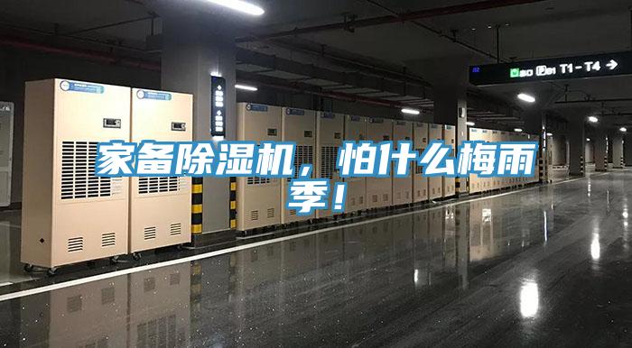 家備除濕機(jī)，怕什么梅雨季！