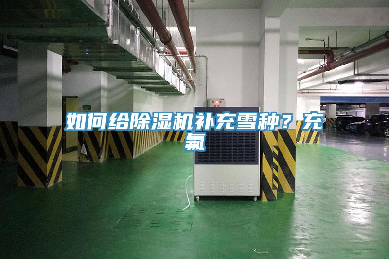 如何給除濕機補充雪種？充氟