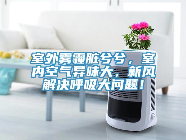 室外霧霾臟兮兮，室內(nèi)空氣異味大，新風(fēng)解決呼吸大問(wèn)題！