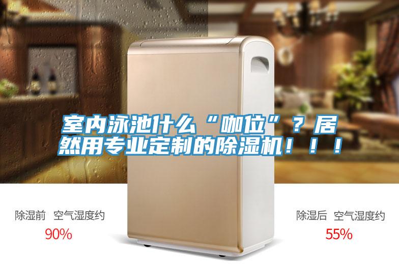 室內(nèi)泳池什么“咖位”？居然用專業(yè)定制的除濕機(jī)?。?！