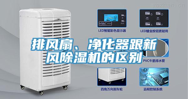 排風(fēng)扇、凈化器跟新風(fēng)除濕機(jī)的區(qū)別