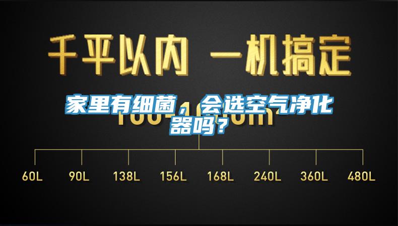 家里有細(xì)菌，會選空氣凈化器嗎？