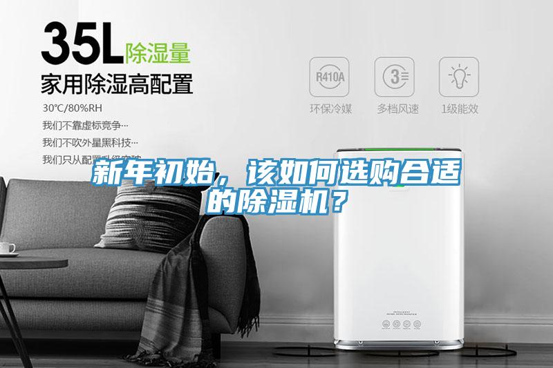 新年初始，該如何選購合適的除濕機？