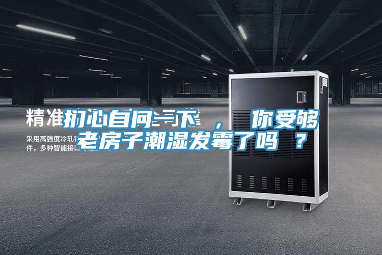 捫心自問一下 ， 你受夠老房子潮濕發(fā)霉了嗎 ？
