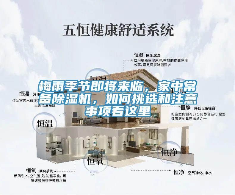 梅雨季節(jié)即將來臨，家中常備除濕機(jī)，如何挑選和注意事項(xiàng)看這里