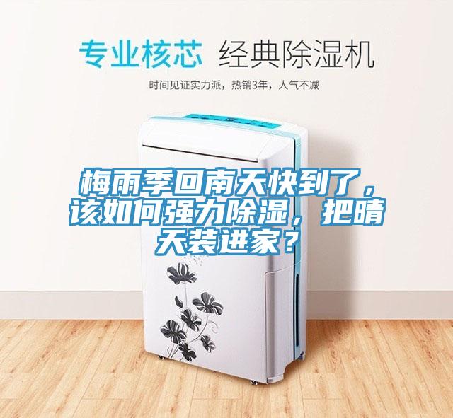 梅雨季回南天快到了，該如何強(qiáng)力除濕，把晴天裝進(jìn)家？