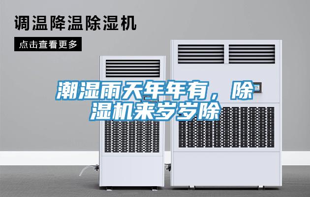 潮濕雨天年年有，除濕機(jī)來歲歲除