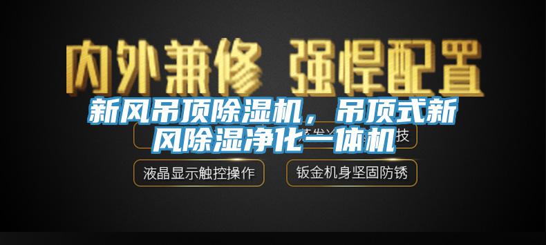 新風(fēng)吊頂除濕機(jī)，吊頂式新風(fēng)除濕凈化一體機(jī)