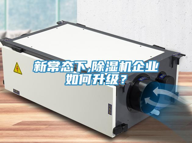 新常態(tài)下,除濕機企業(yè)如何升級？