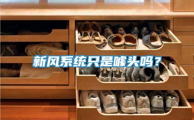 新風系統只是噱頭嗎？