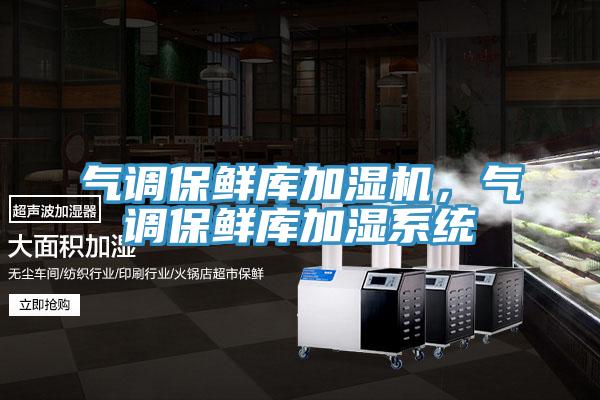 氣調(diào)保鮮庫加濕機(jī)，氣調(diào)保鮮庫加濕系統(tǒng)
