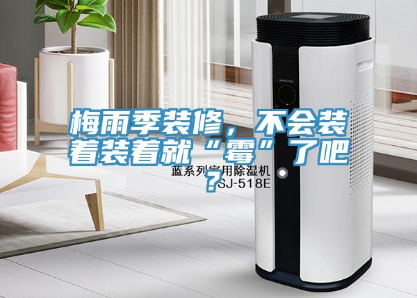 梅雨季裝修，不會(huì)裝著裝著就“霉”了吧？