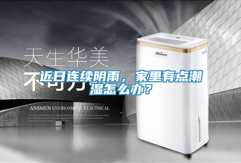 近日連續(xù)陰雨，家里有點(diǎn)潮濕怎么辦？