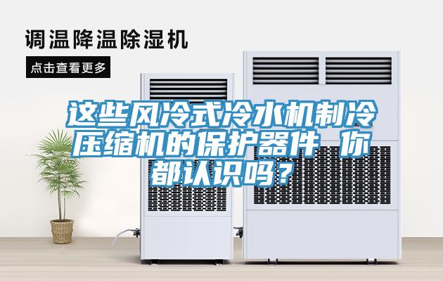 這些風(fēng)冷式冷水機(jī)制冷壓縮機(jī)的保護(hù)器件 你都認(rèn)識(shí)嗎？