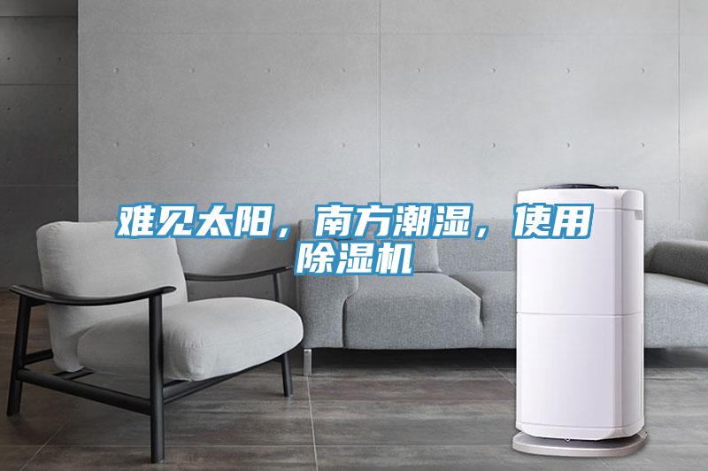 難見(jiàn)太陽(yáng)，南方潮濕，使用除濕機(jī)