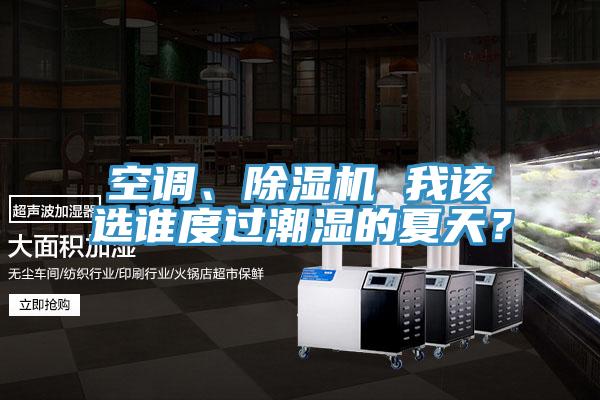 空調(diào)、除濕機 我該選誰度過潮濕的夏天？