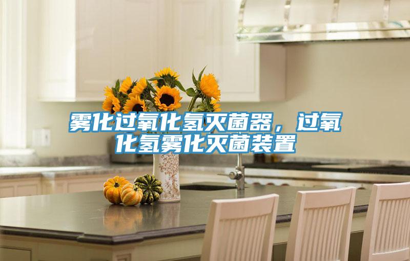 霧化過氧化氫滅菌器，過氧化氫霧化滅菌裝置