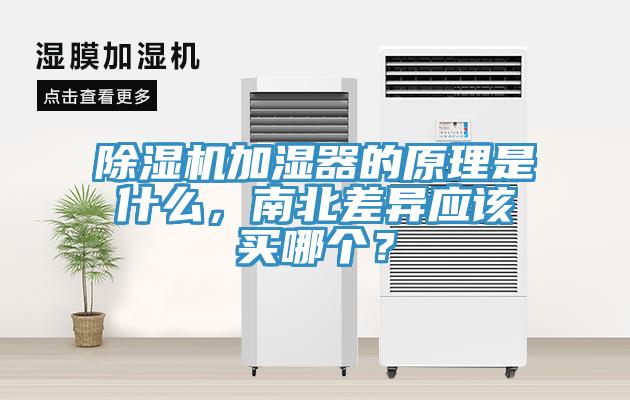 除濕機加濕器的原理是什么，南北差異應該買哪個？