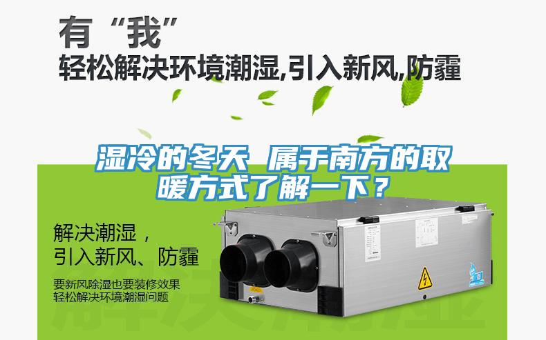 濕冷的冬天 屬于南方的取暖方式了解一下？