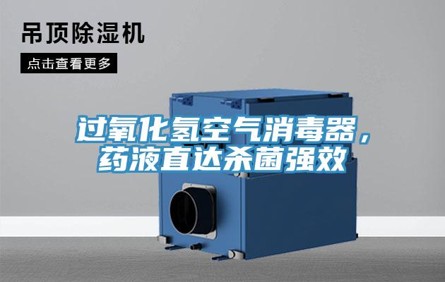 過(guò)氧化氫空氣消毒器，藥液直達(dá)殺菌強(qiáng)效