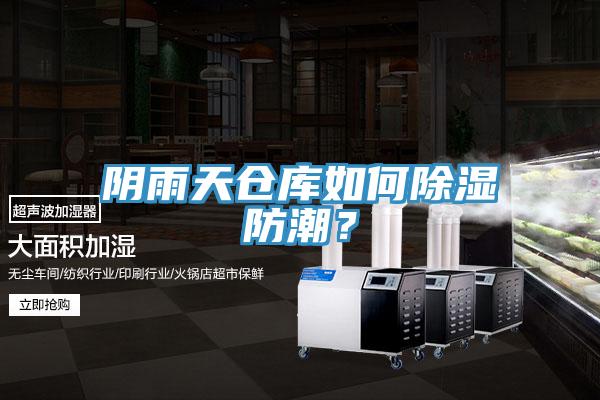 陰雨天倉(cāng)庫(kù)如何除濕防潮？