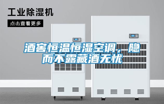 酒窖恒溫恒濕空調(diào)，隱而不露藏酒無憂