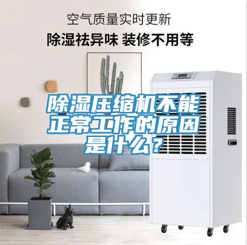 除濕壓縮機(jī)不能正常工作的原因是什么？