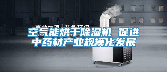 空氣能烘干除濕機(jī) 促進(jìn)中藥材產(chǎn)業(yè)規(guī)?；l(fā)展