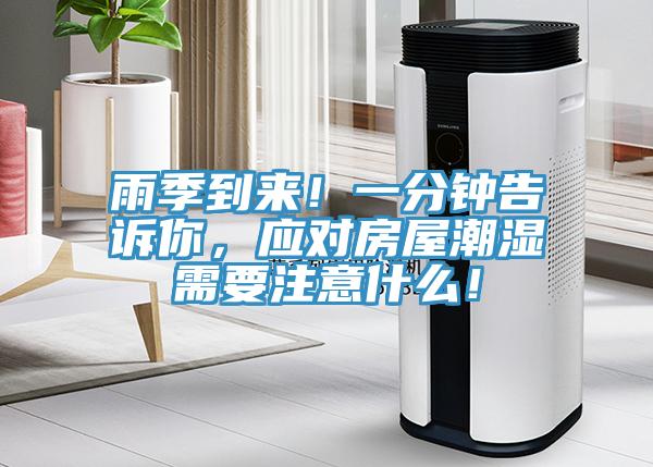 雨季到來！一分鐘告訴你，應對房屋潮濕需要注意什么！