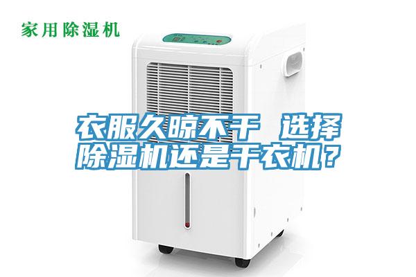 衣服久晾不干 選擇除濕機還是干衣機？