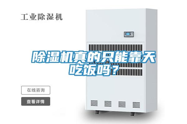 除濕機真的只能靠天吃飯嗎？