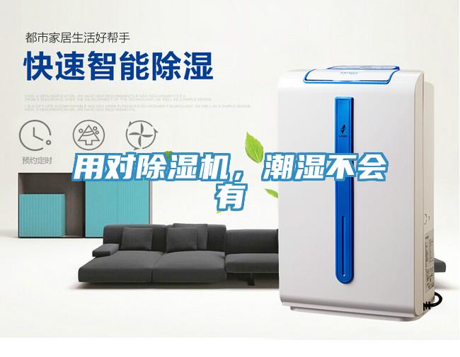 用對除濕機，潮濕不會有