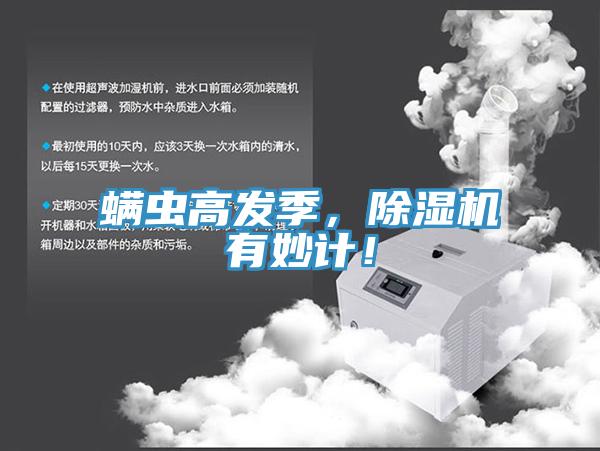 螨蟲高發(fā)季，除濕機(jī)有妙計(jì)！