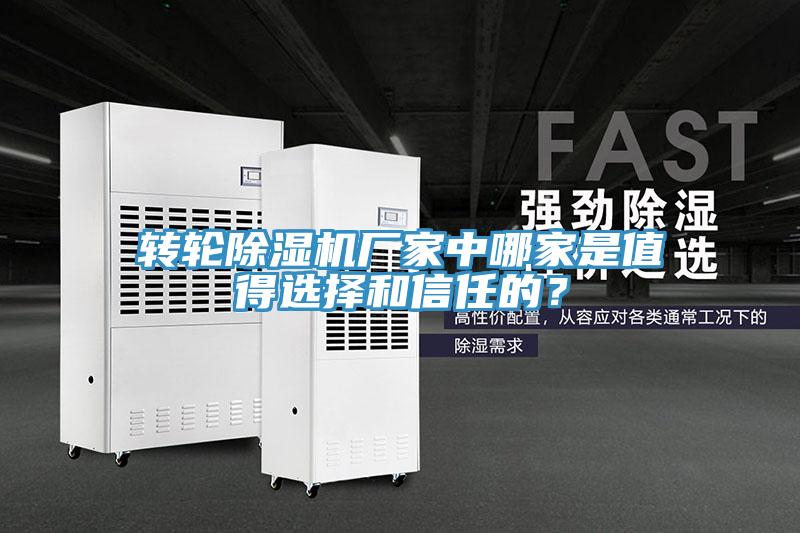 轉(zhuǎn)輪除濕機(jī)廠家中哪家是值得選擇和信任的？