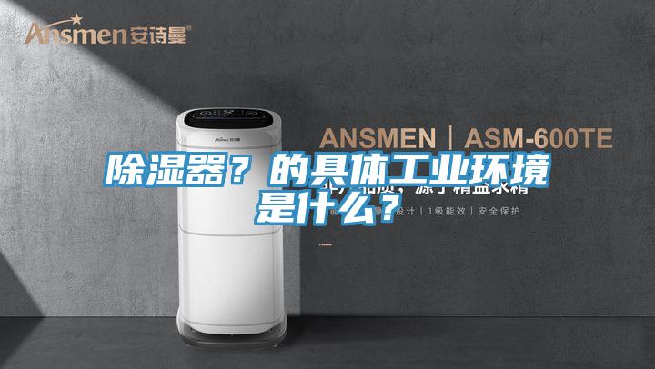 除濕器？的具體工業(yè)環(huán)境是什么？