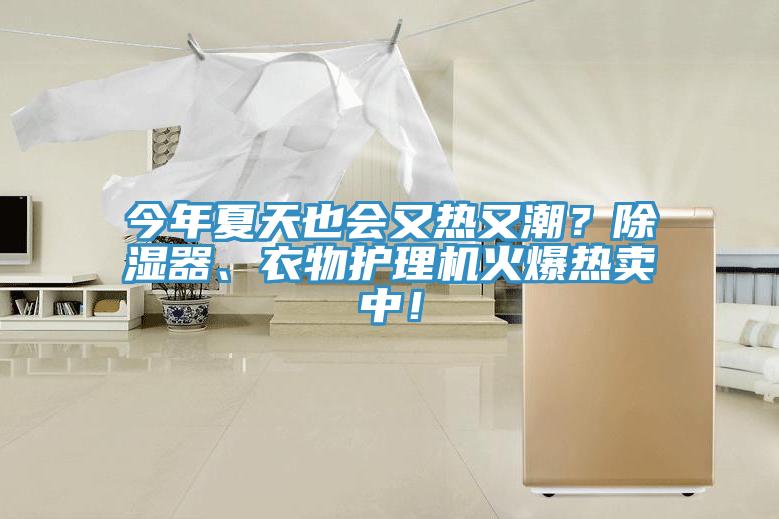 今年夏天也會又熱又潮？除濕器、衣物護理機火爆熱賣中！
