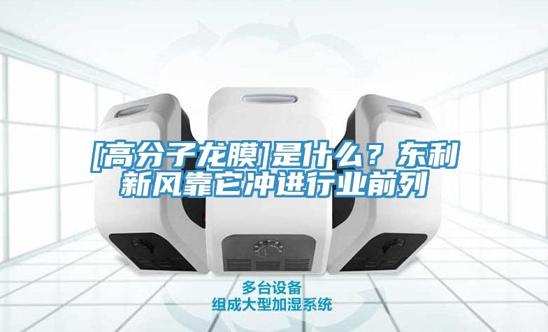 [高分子龍膜]是什么？東利新風(fēng)靠它沖進(jìn)行業(yè)前列
