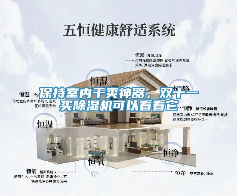保持室內(nèi)干爽神器，雙十一買除濕機(jī)可以看看它