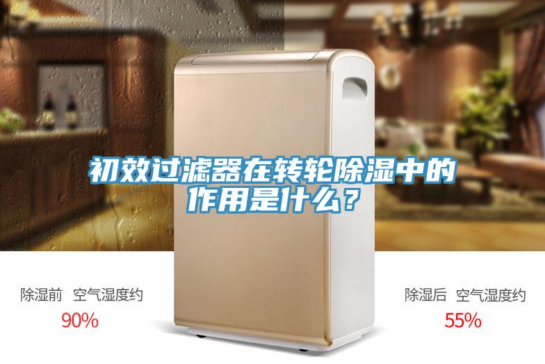 初效過濾器在轉(zhuǎn)輪除濕中的作用是什么？